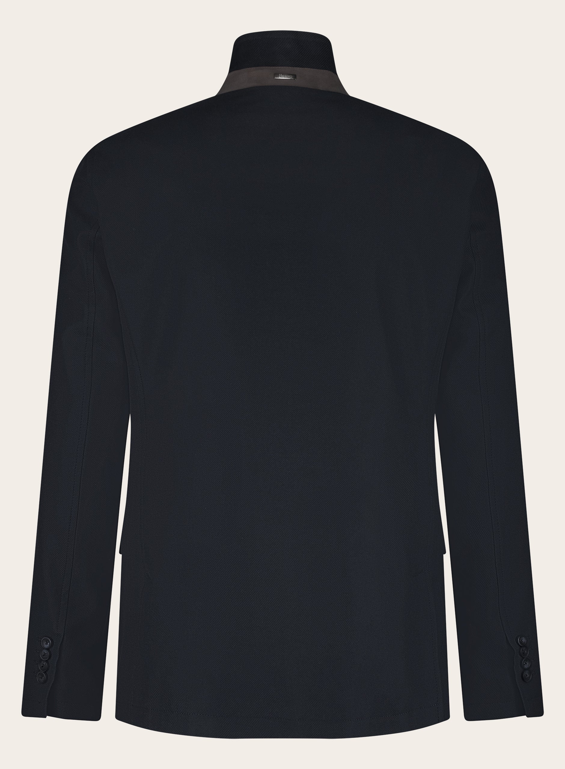 Jas van katoen, cashmere en zijde | BLUE NAVY