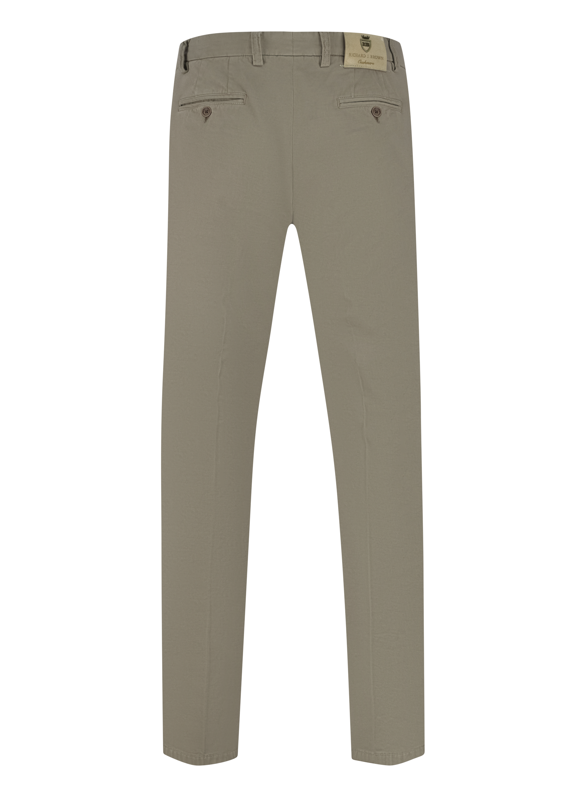Singapore pantalon van katoen en cashmere | TAUPE