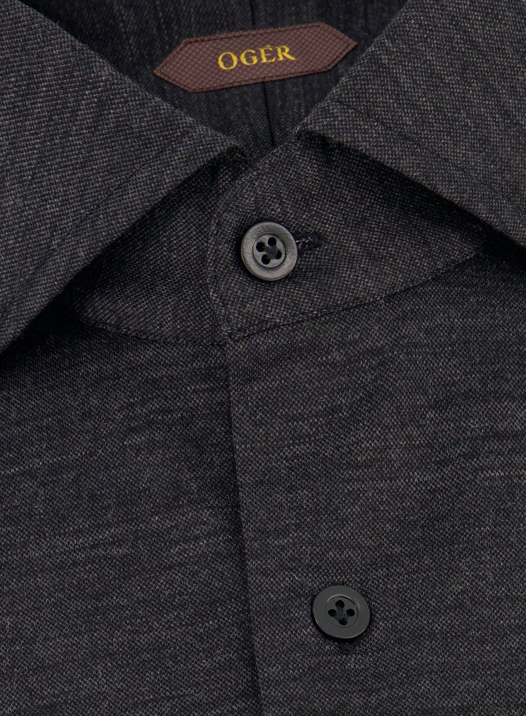 Shirt van wol | FULL_WIDTH | Antraciet