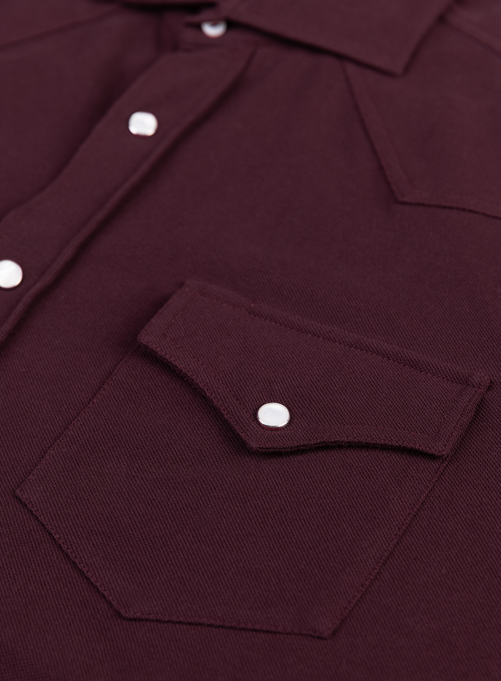 Overshirt van katoen | FULL_WIDTH | DARK BORDEAUX