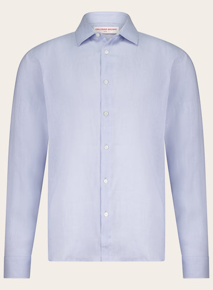 Shirt van linnen | L.Blauw