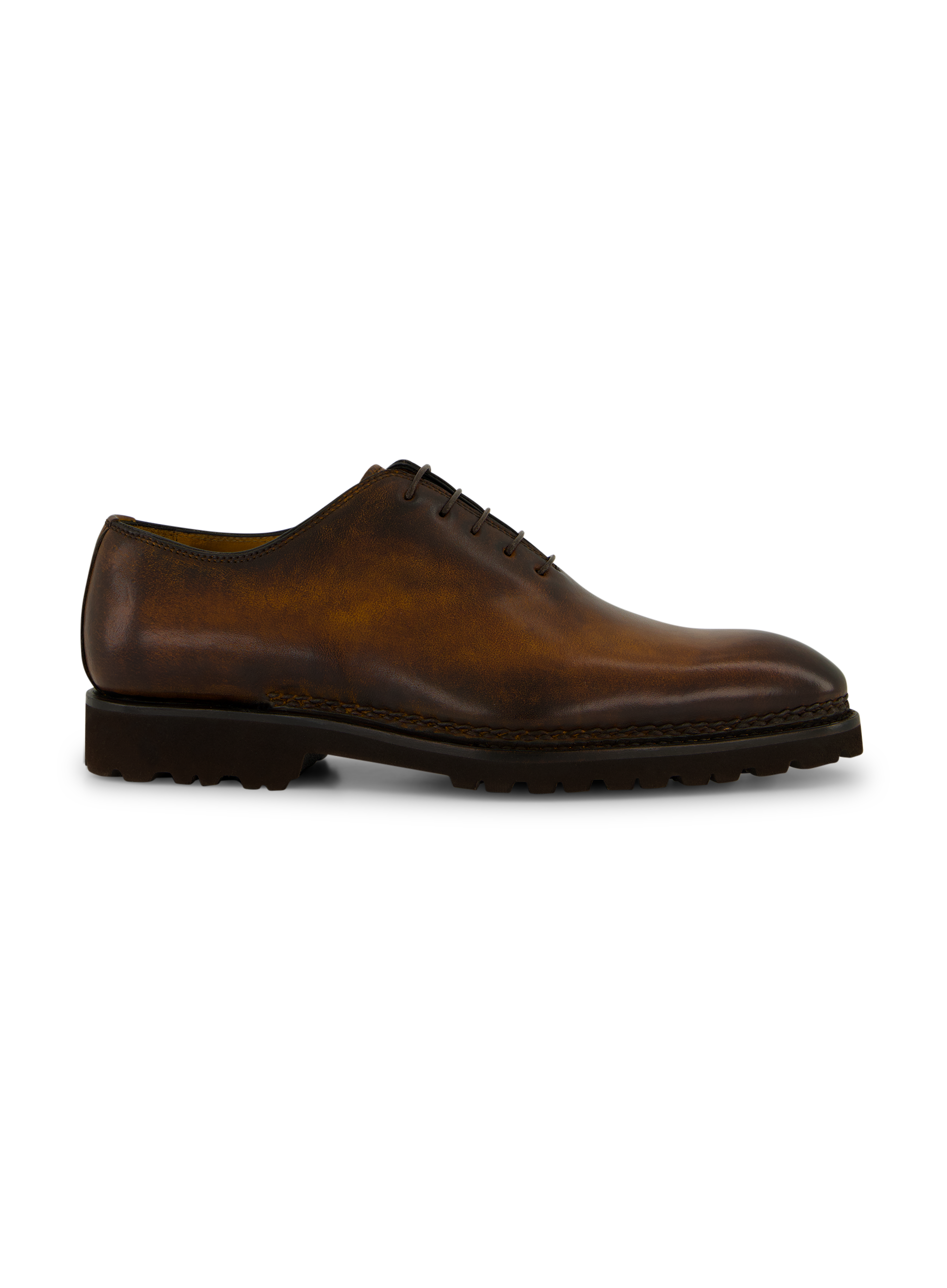Veterschoenen van leer | D.Bruin