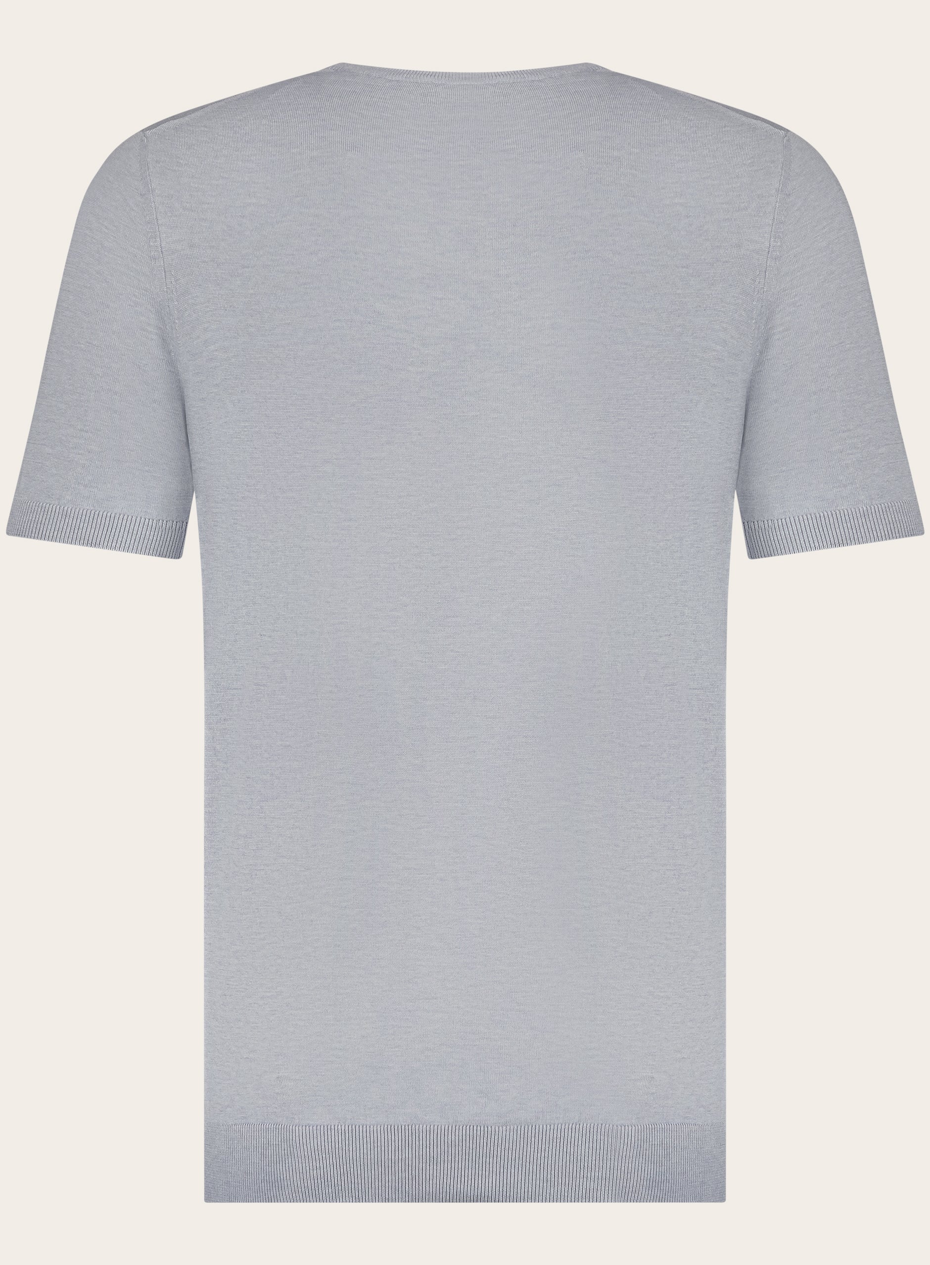 T-shirt van zijde | L.Blauw