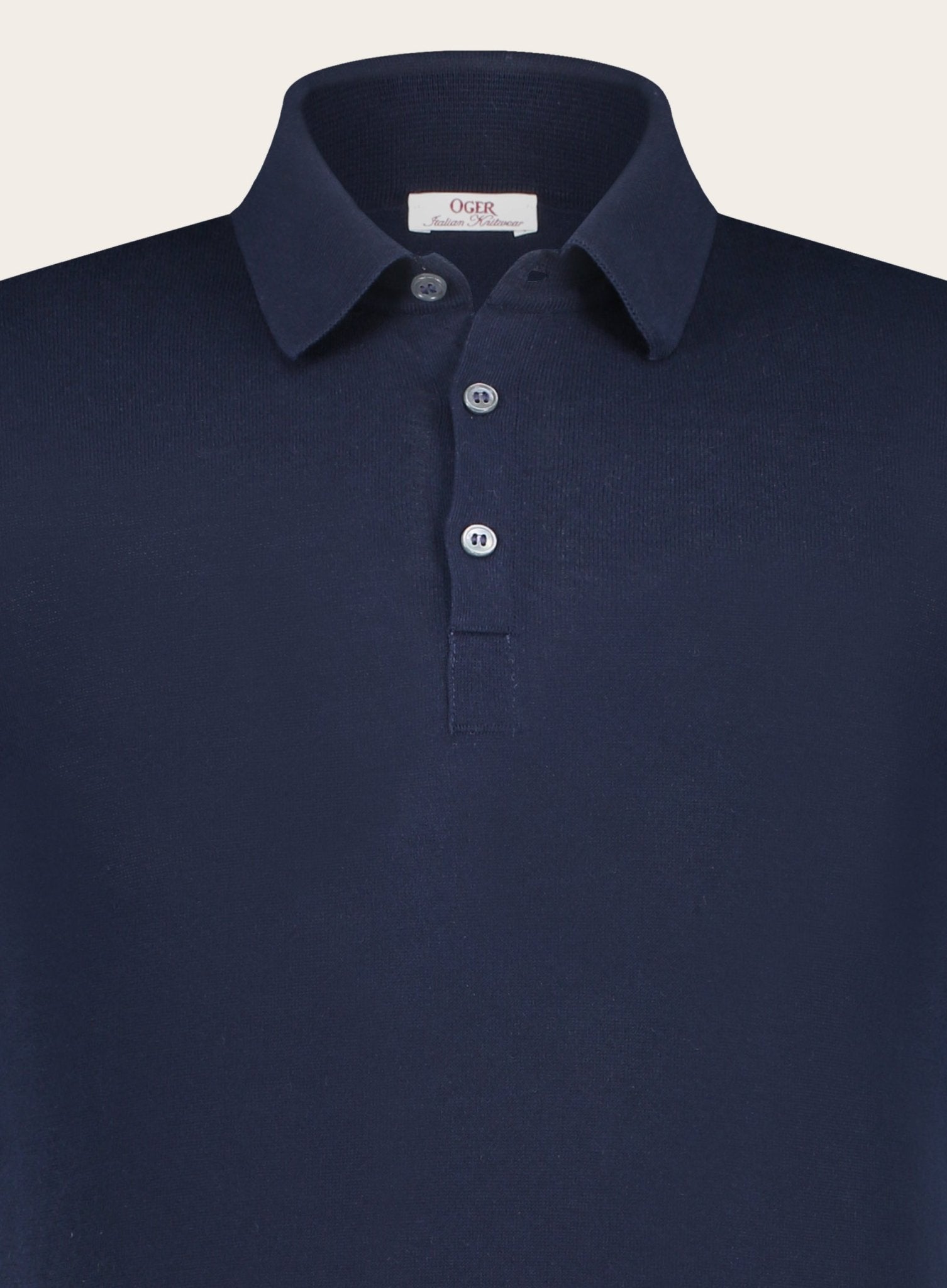 Slim-fit polo | BLUE NAVY