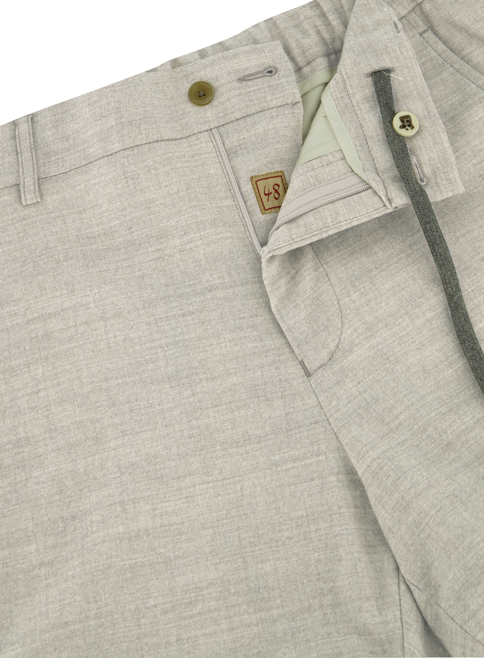 Jog pantalon van wol en cashmere | FULL_WIDTH | Beige