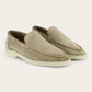 Loafers van suède | TAUPE