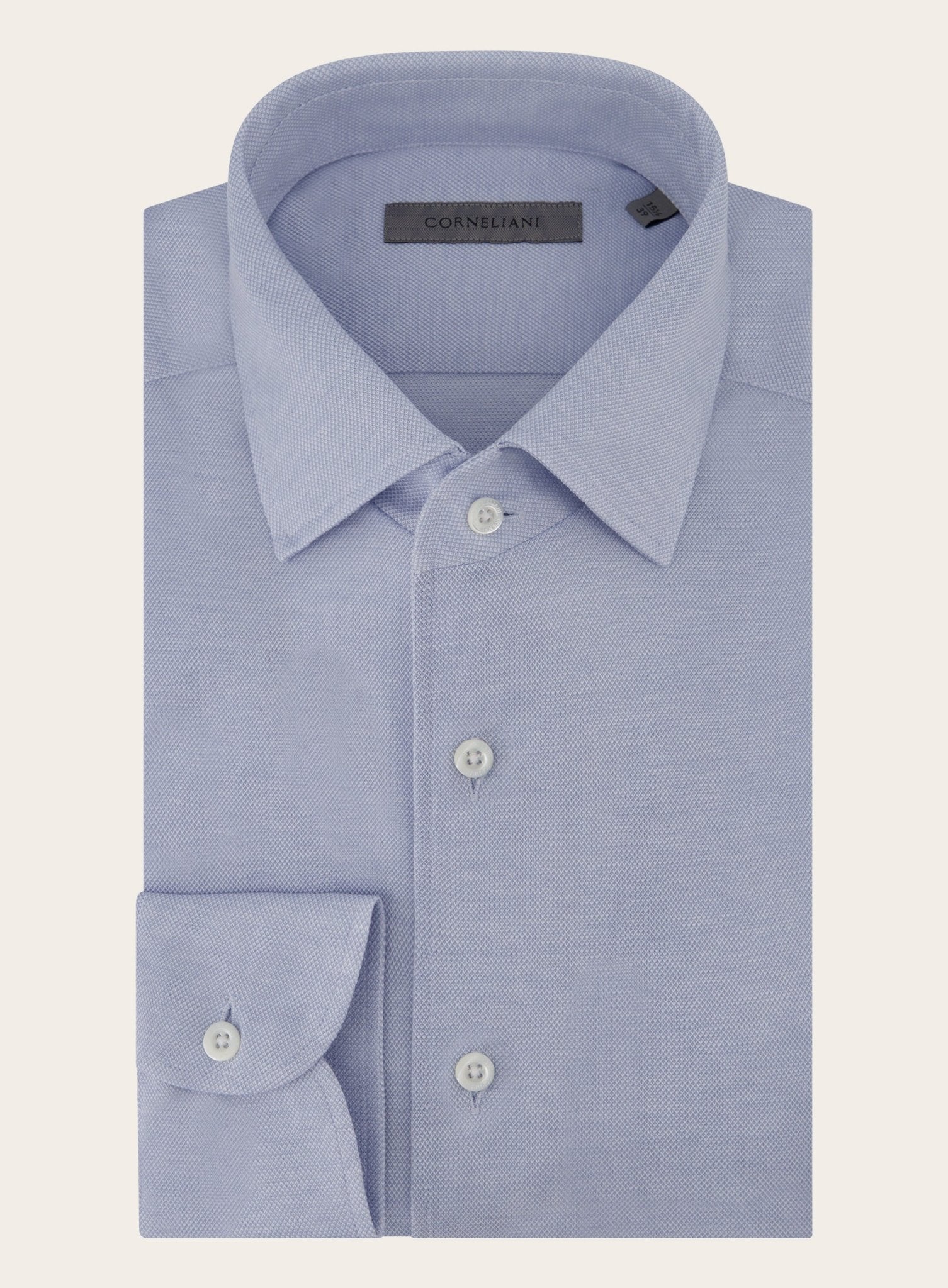 Regular-fit oxford overhemd | L. Blauw