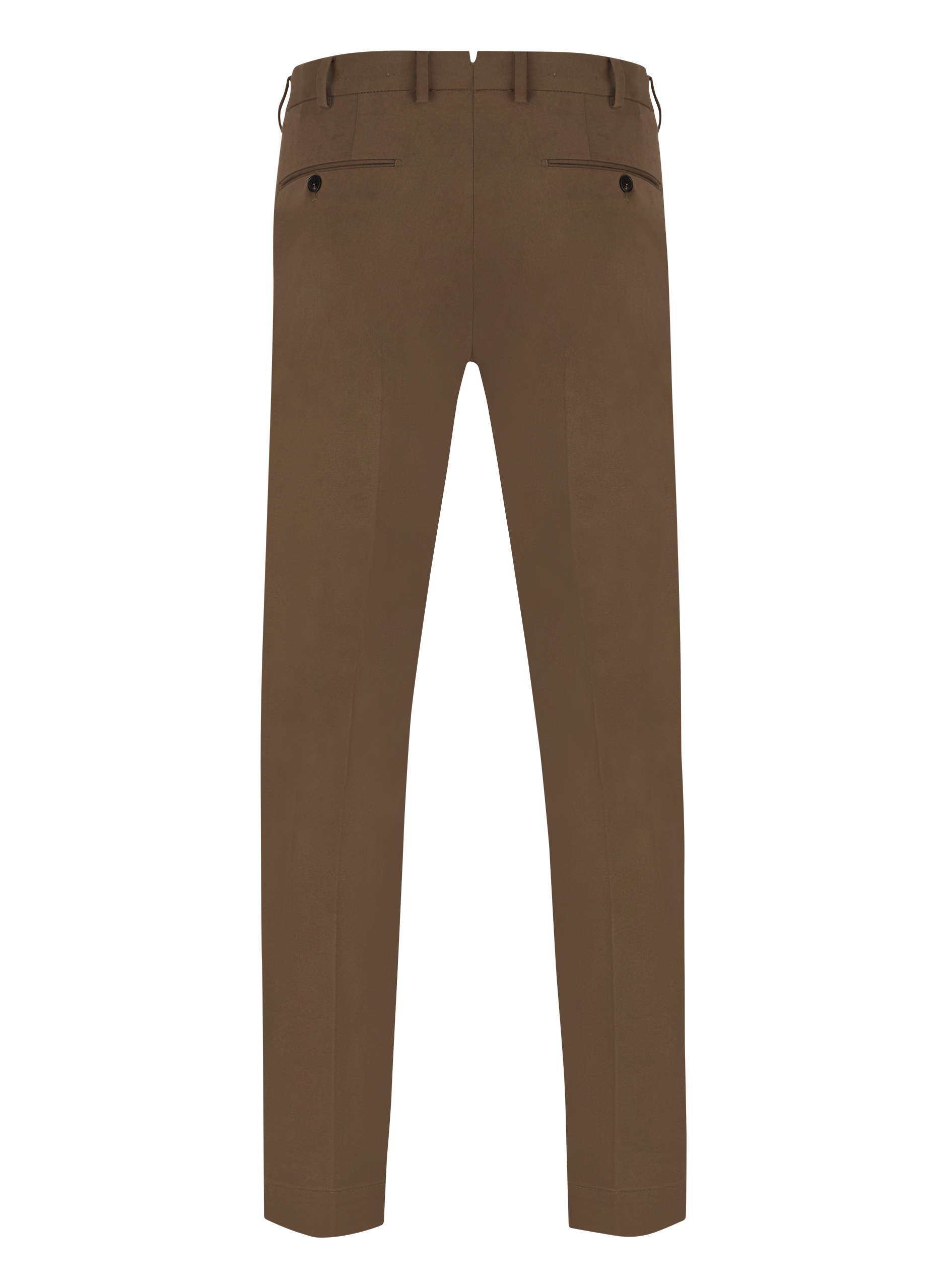 Pantalon van katoen | Licht Bruin
