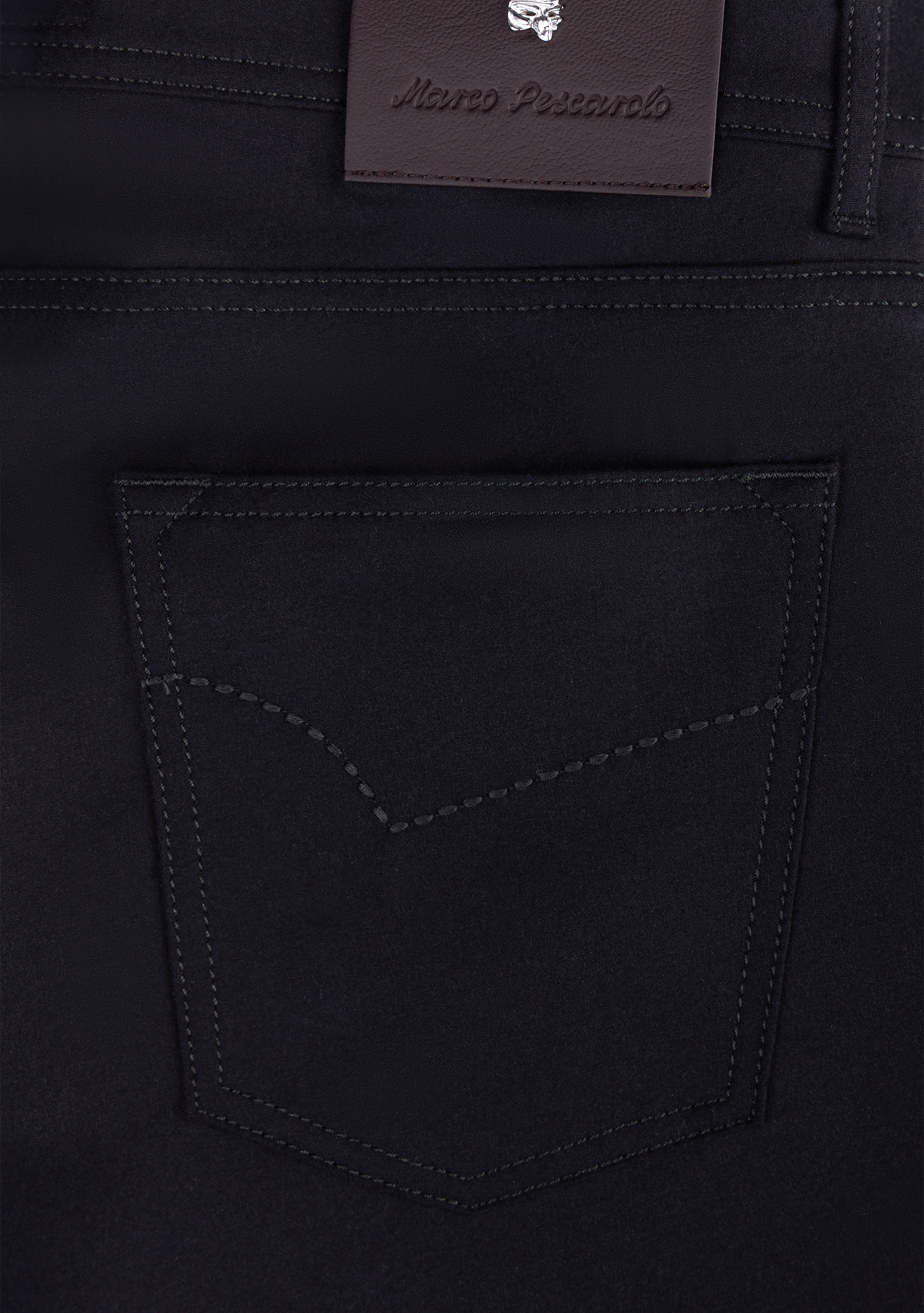 5-pocket broek van cashmere | FULL_WIDTH | BLUE NAVY