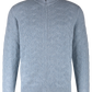 Cashmere zago ritsvest | L.Blauw