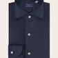 Shirt van katoen en elastaan | BLUE NAVY