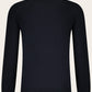 Half-zip trui van wol | BLUE NAVY