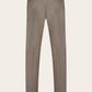 Slim-fit stretch pantalon van wol | Licht Bruin