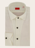 Handgemaakt shirt van wol | Wit