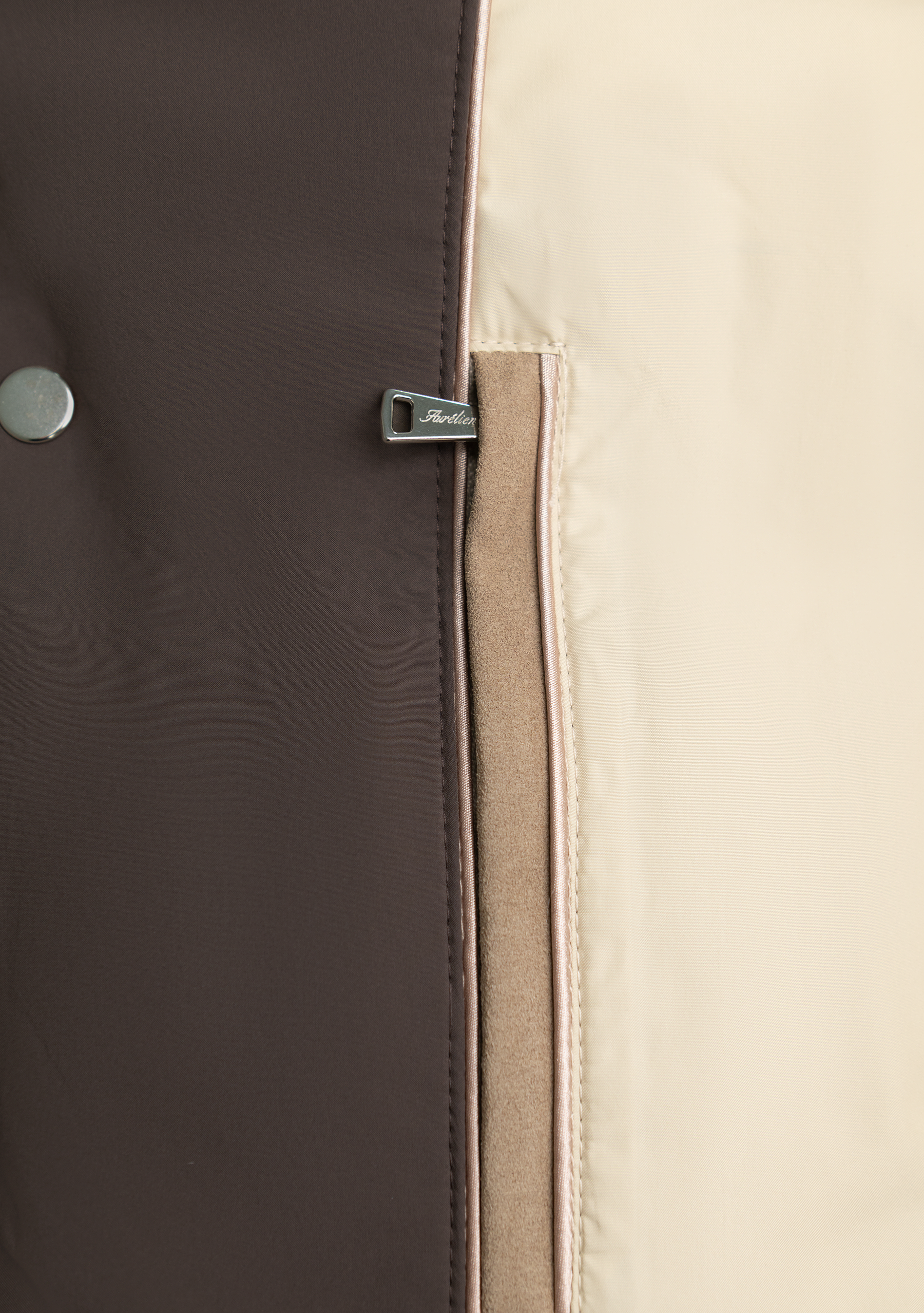 Gewatteerde bodywarmer | FULL_WIDTH | TAUPE