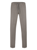 Jog pantalon van virgin wol en cashmere | TAUPE
