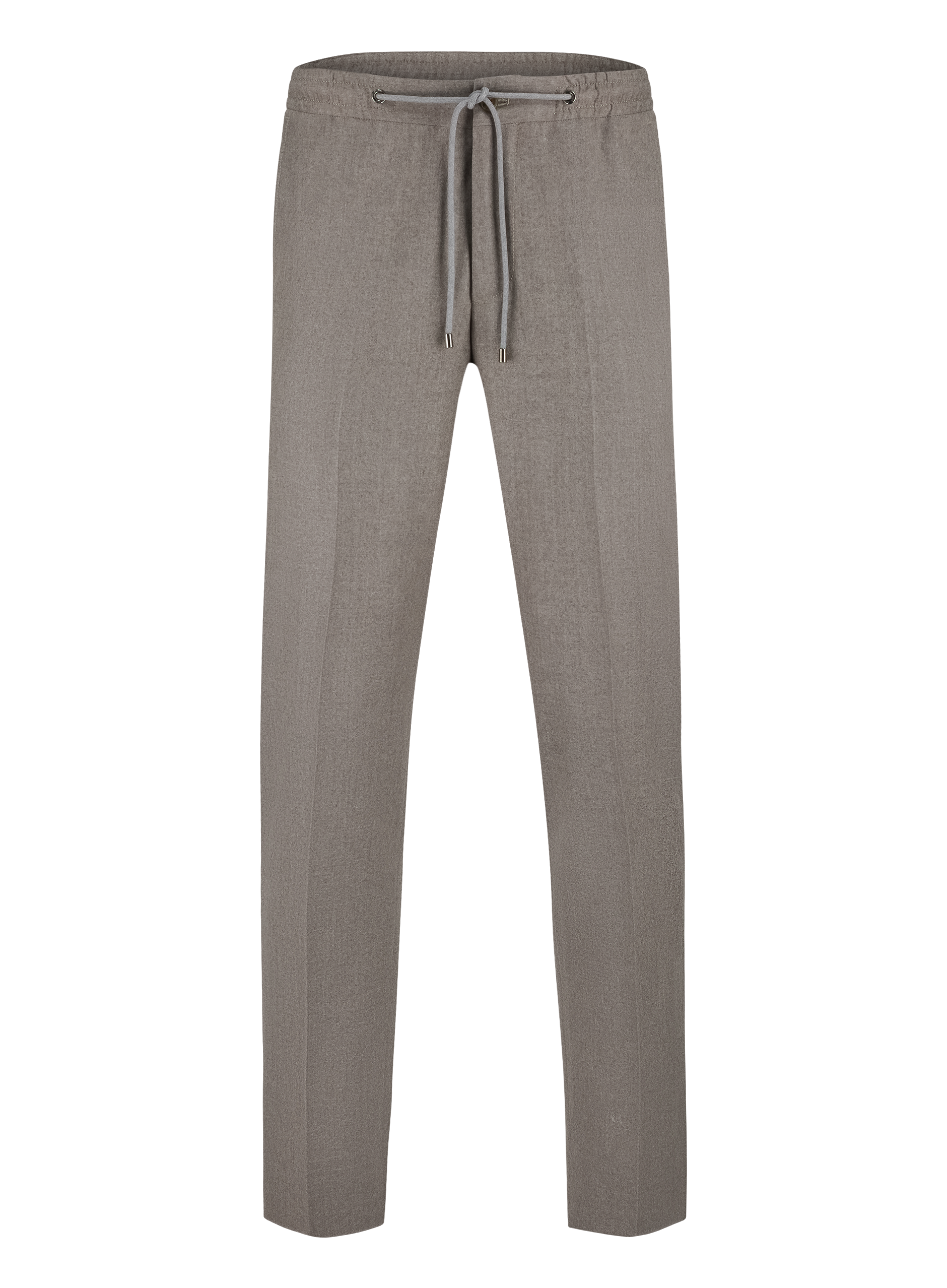 Jog pantalon van virgin wol en cashmere | TAUPE