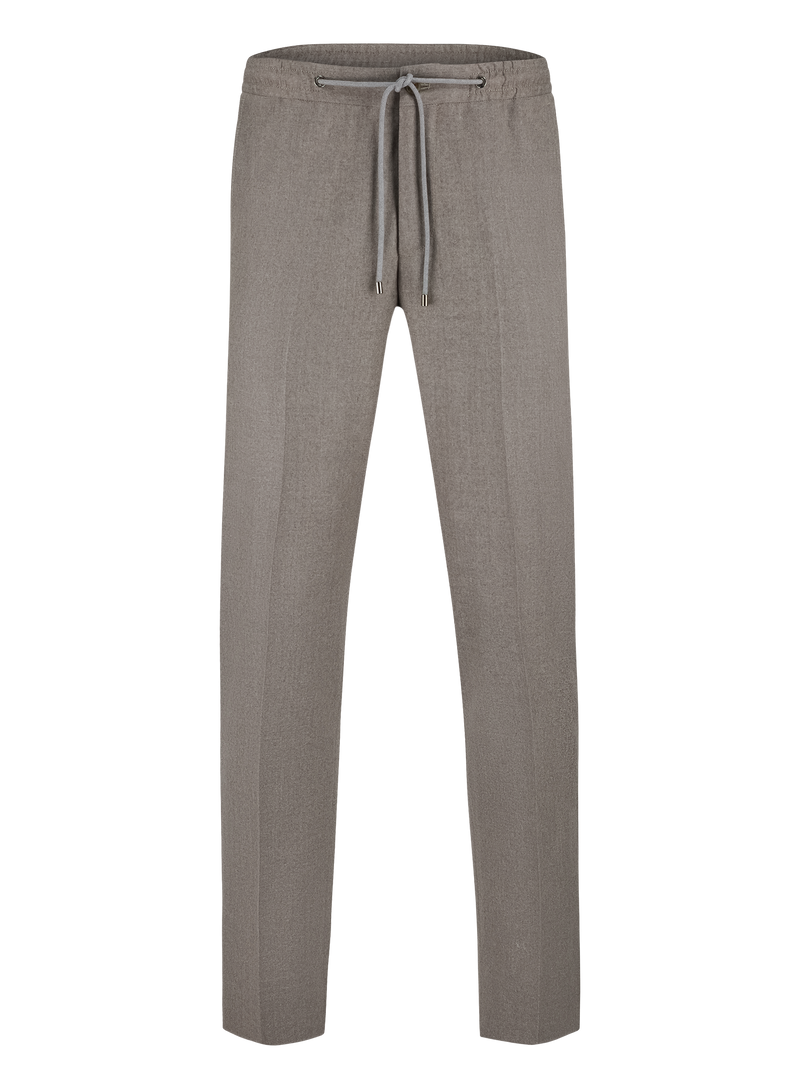 Jog pantalon van virgin wol en cashmere