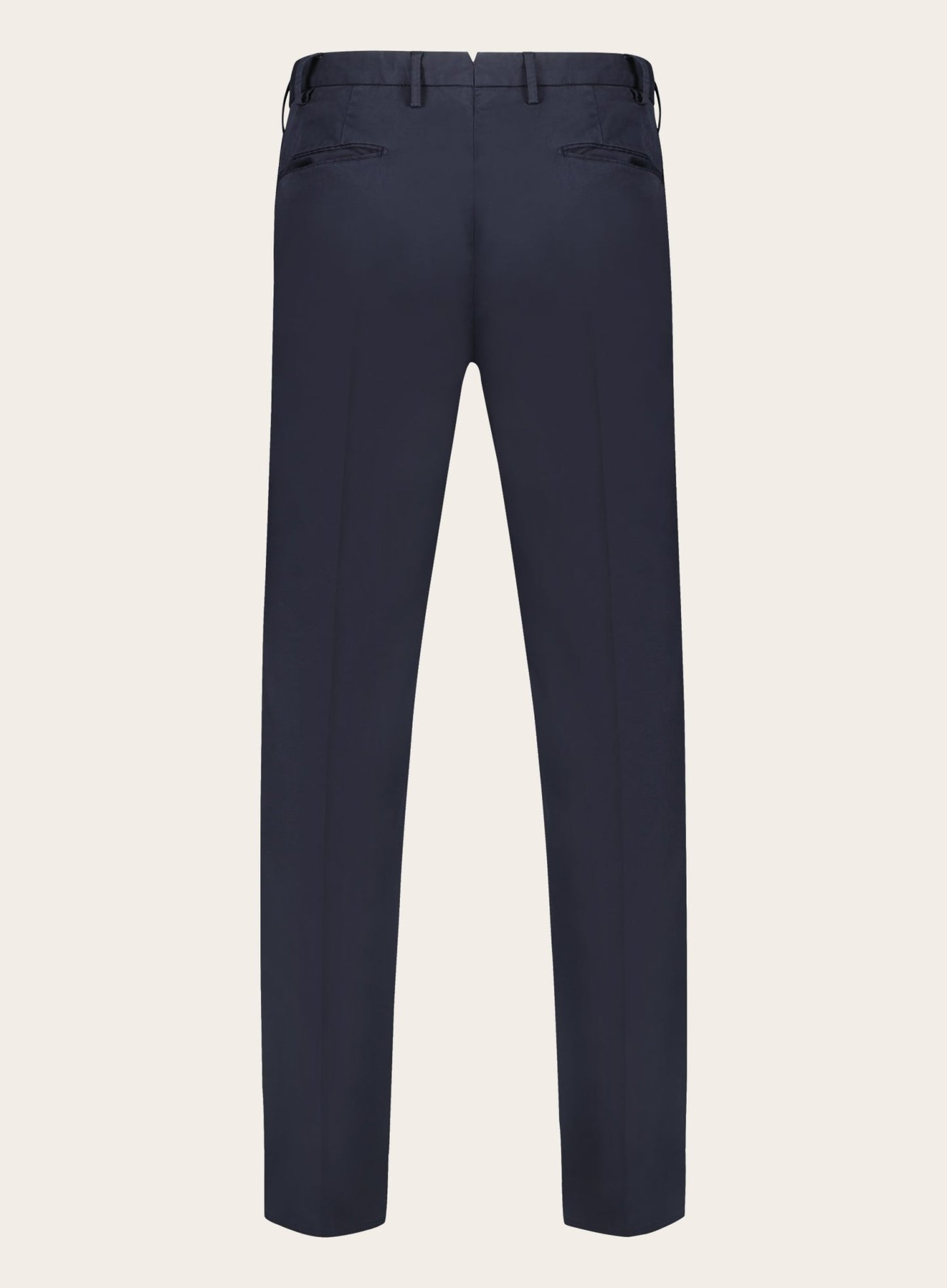 Slim-fit chino in stretch-katoen | BLUE NAVY