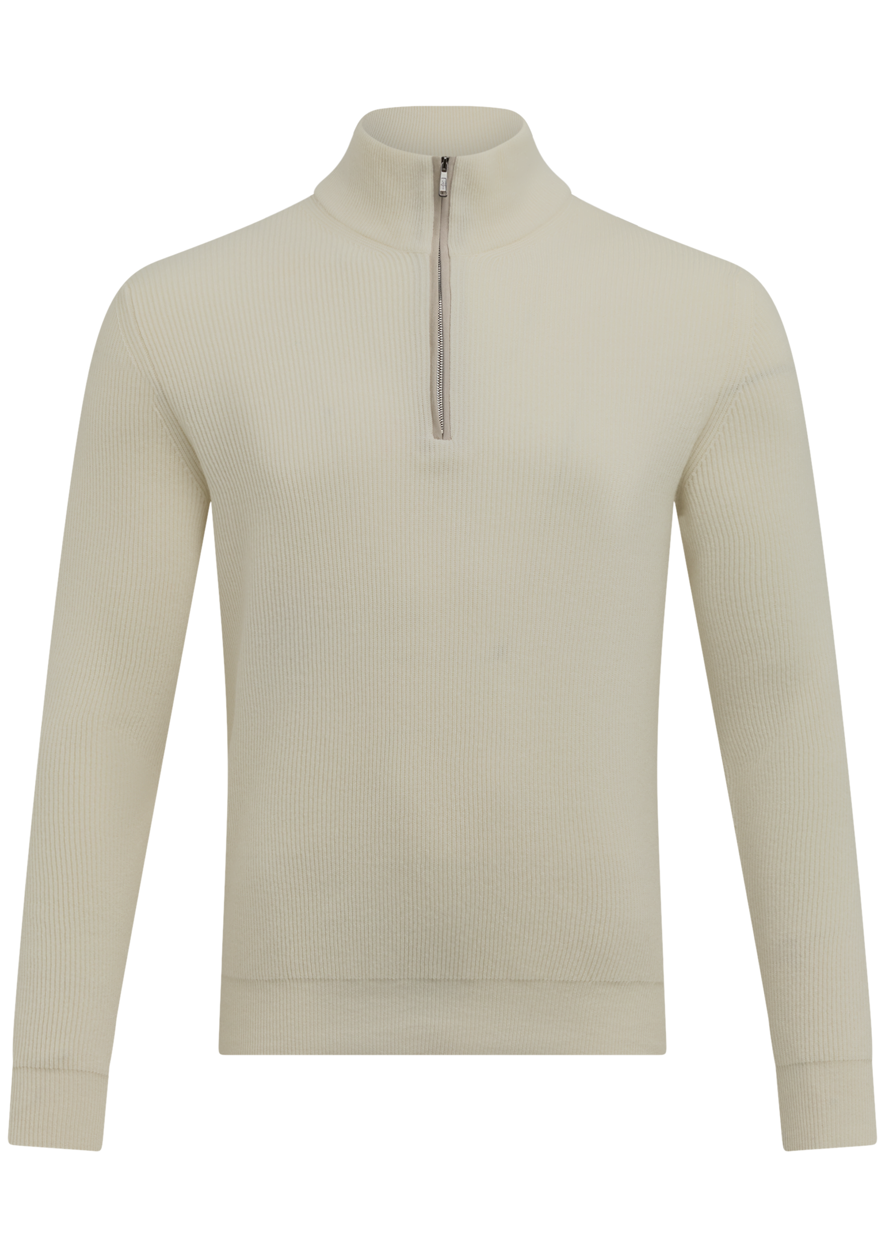 Half-zip trui van cashmere | FULL_WIDTH | Wit