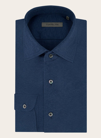 Shirt van katoen | Blauw