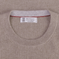 Crewneck met lange mouwen van cashmere | FULL_WIDTH | TAUPE