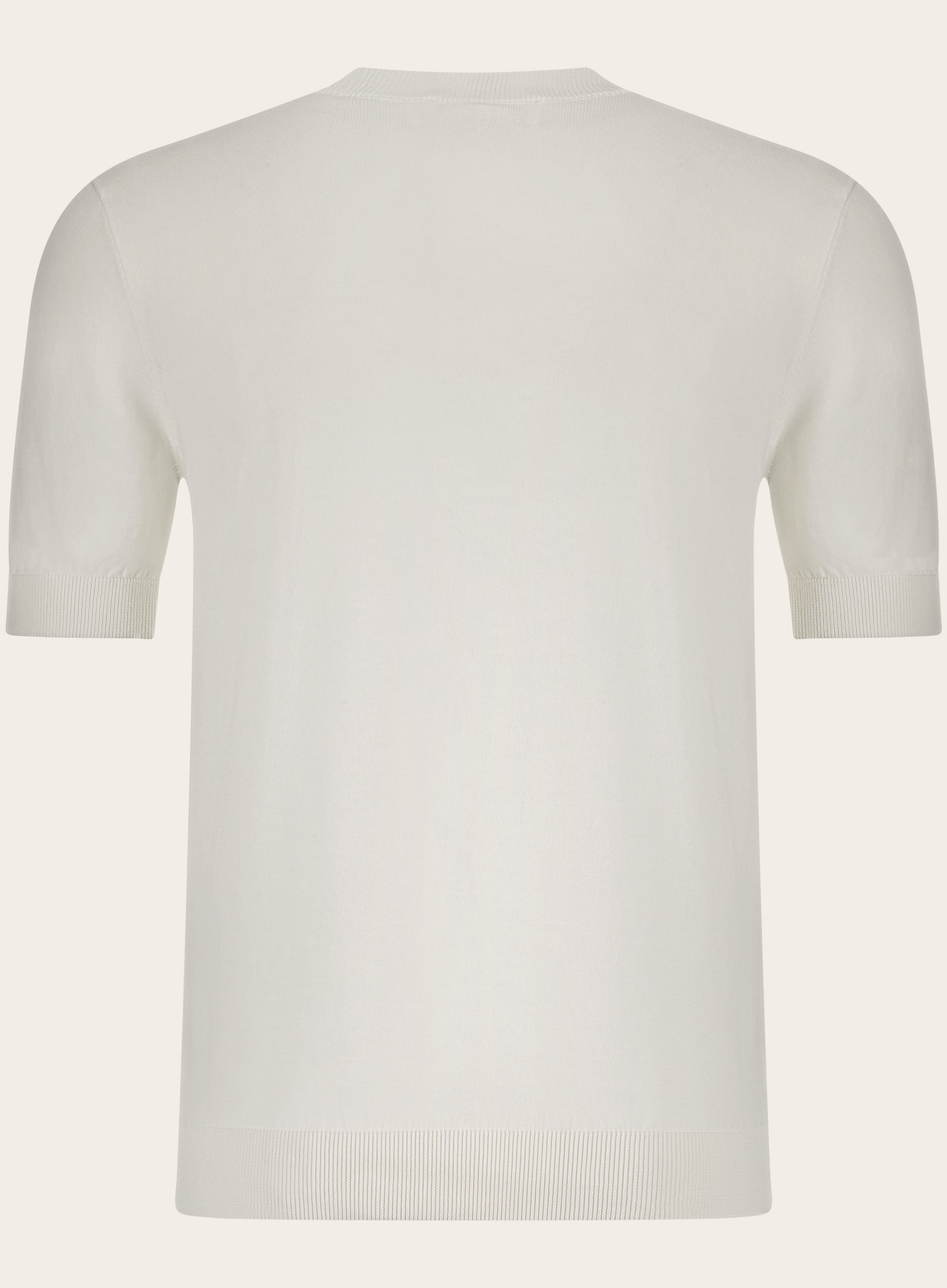T-shirt van katoen | Wit