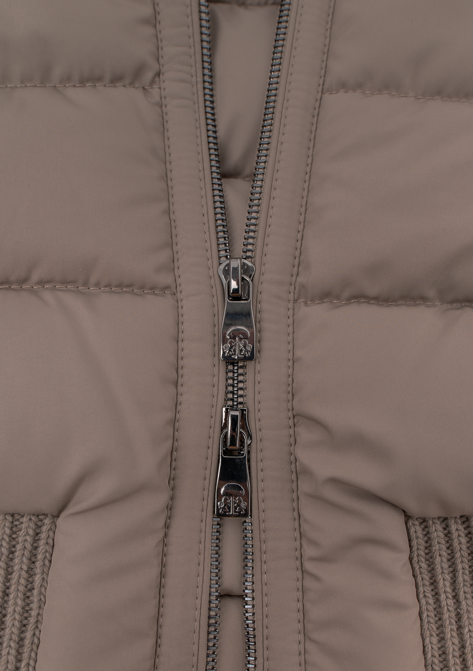 Gewatteerde jas | FULL_WIDTH | Beige