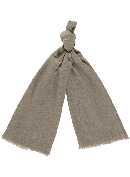 Shawl van wol | TAUPE