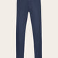 Pantalon van katoen en elastaan | BLUE NAVY