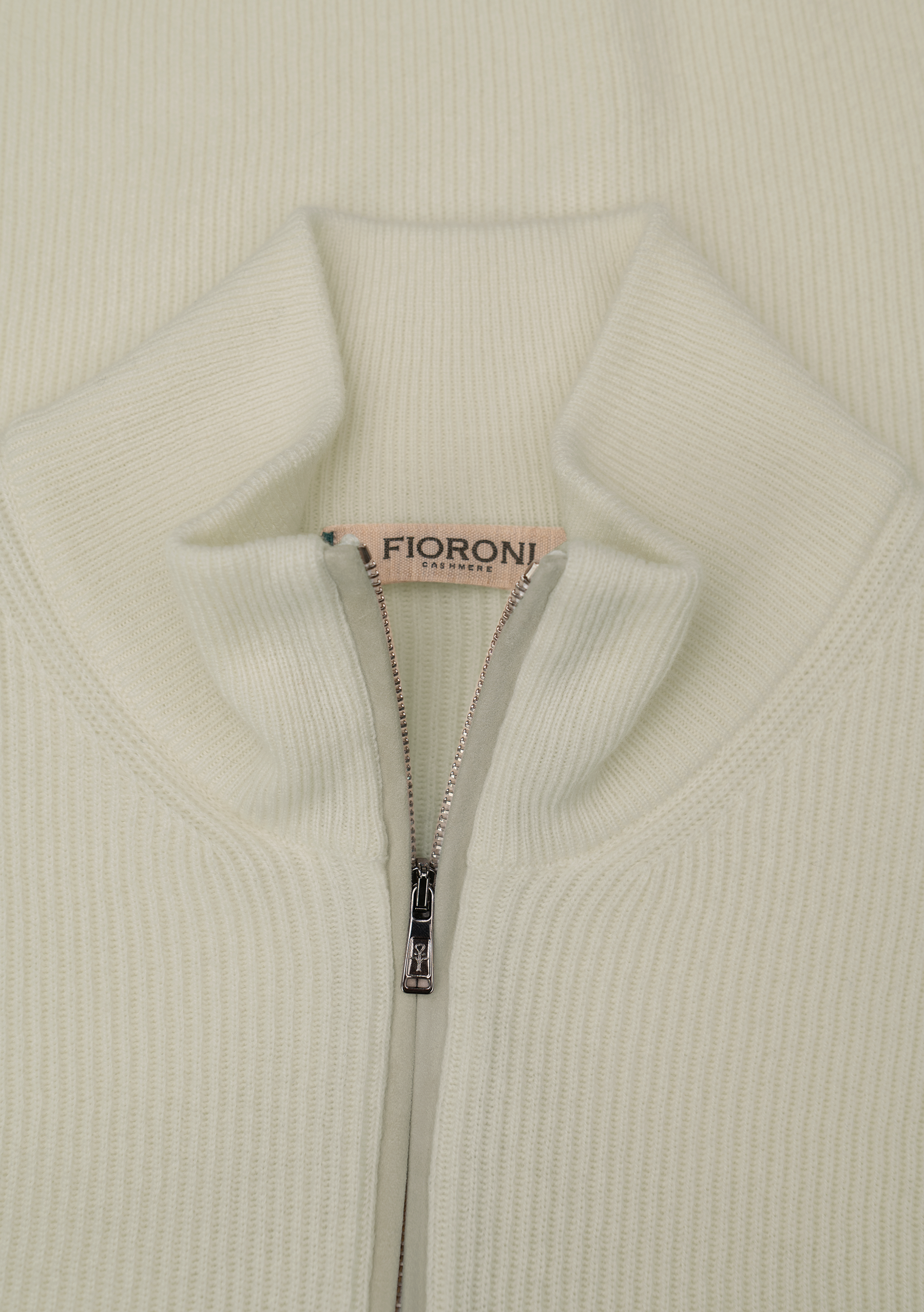 Half-zip trui van cashmere | FULL_WIDTH | Wit
