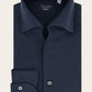 Shirt van Egyptisch katoen | BLUE NAVY