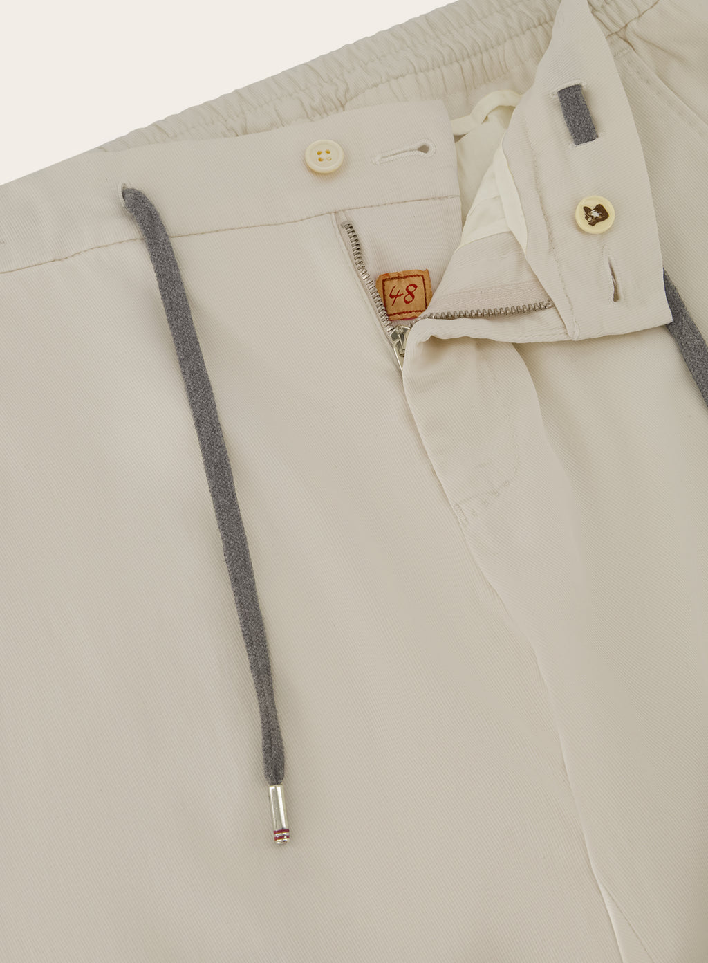 Carraciolo jog pantalon van katoen | FULL_WIDTH  | Wit