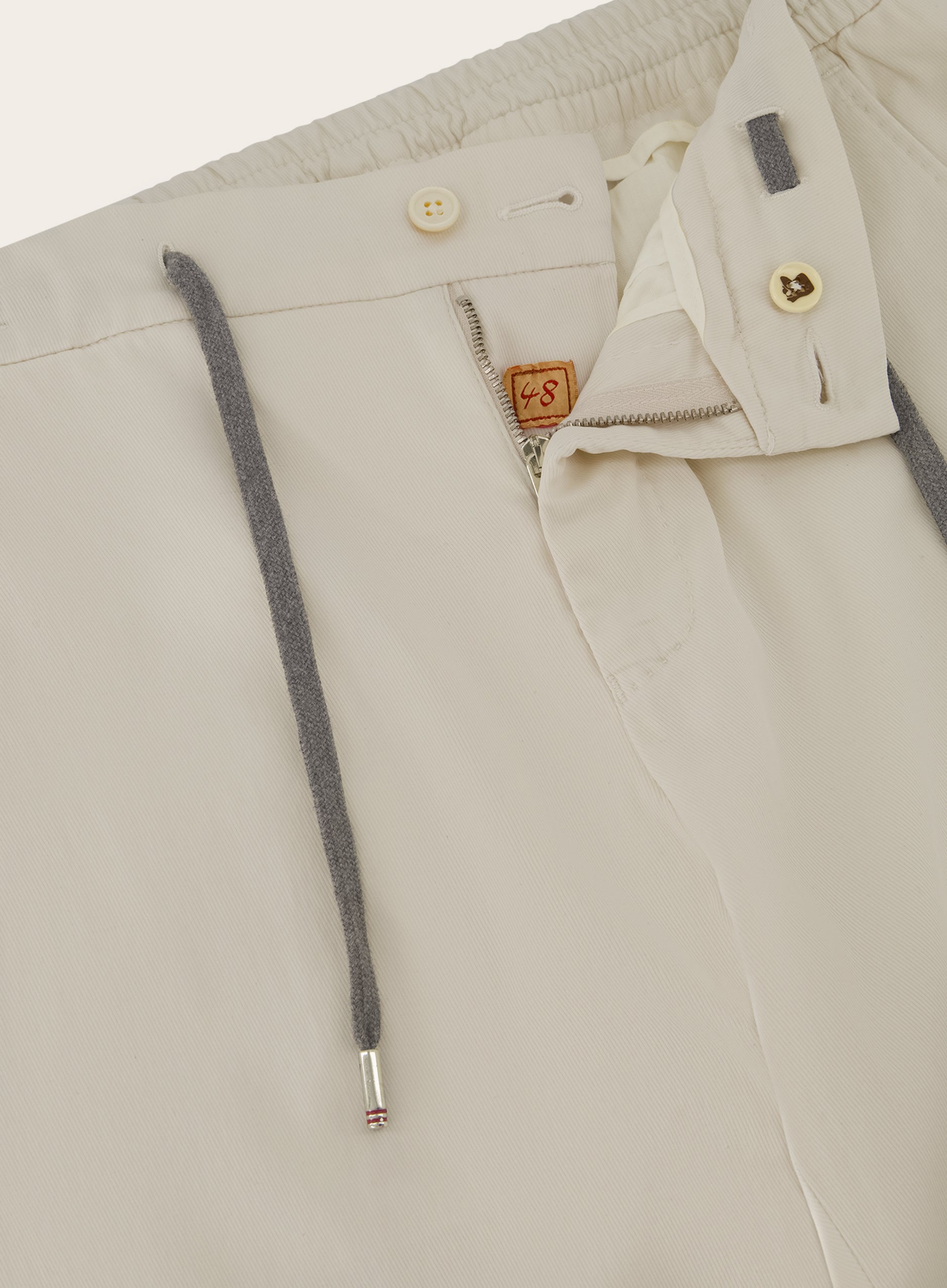 Carraciolo jog pantalon van katoen | FULL_WIDTH  | Wit