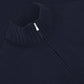 Ritsvest van cashmere | BLUE NAVY