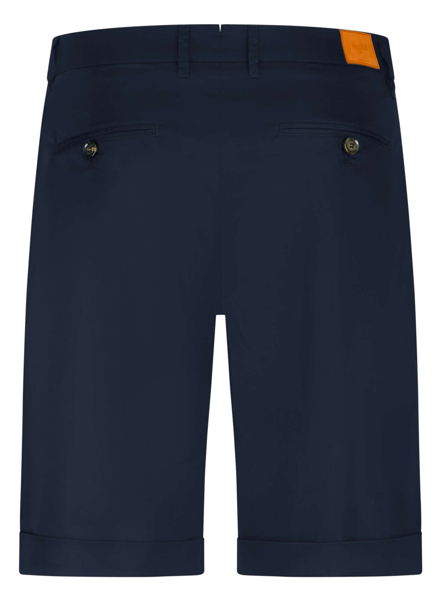 Stretch bermuda van katoen | BLUE NAVY
