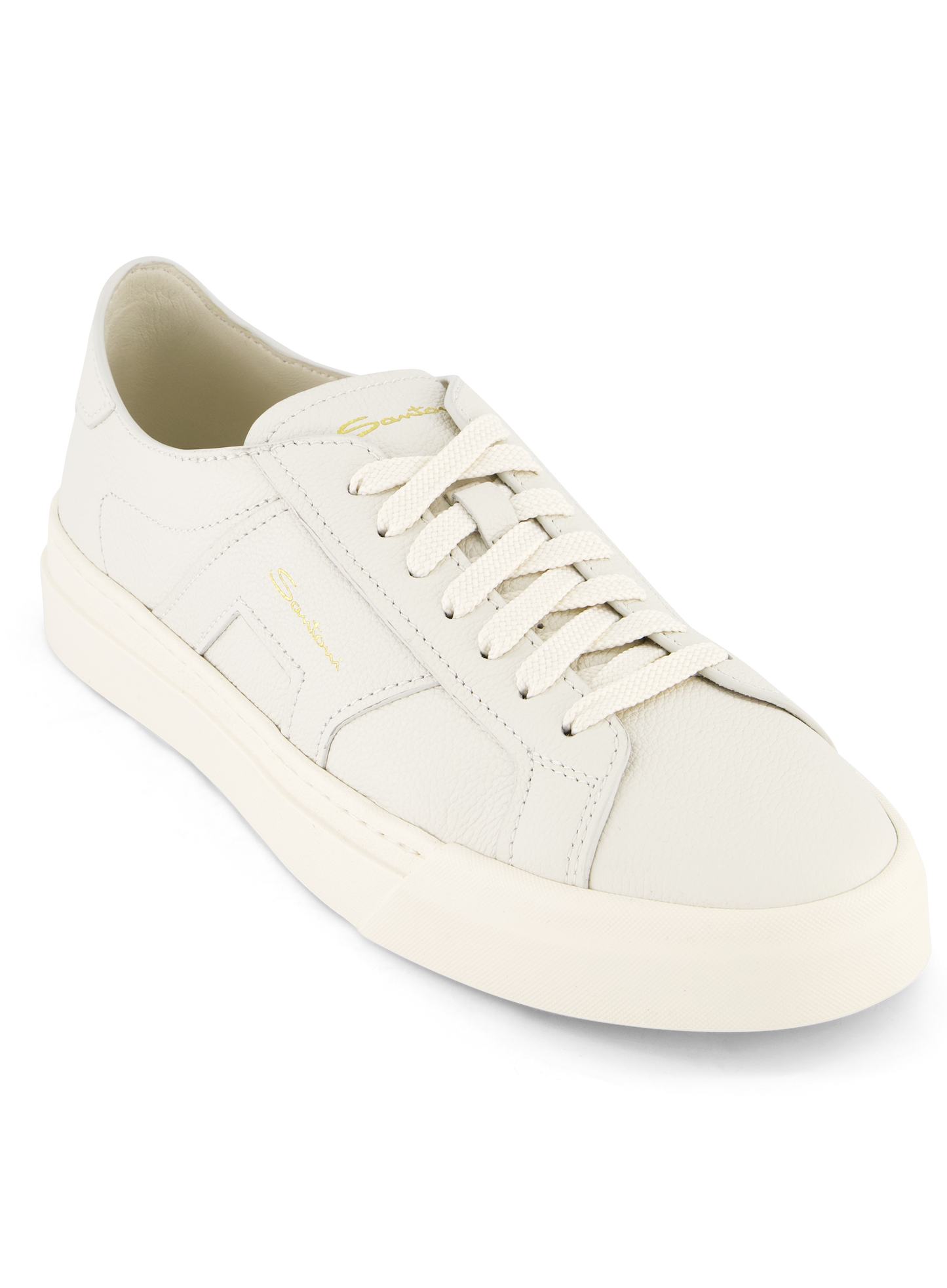 Clean icon sneakers van leer | Wit