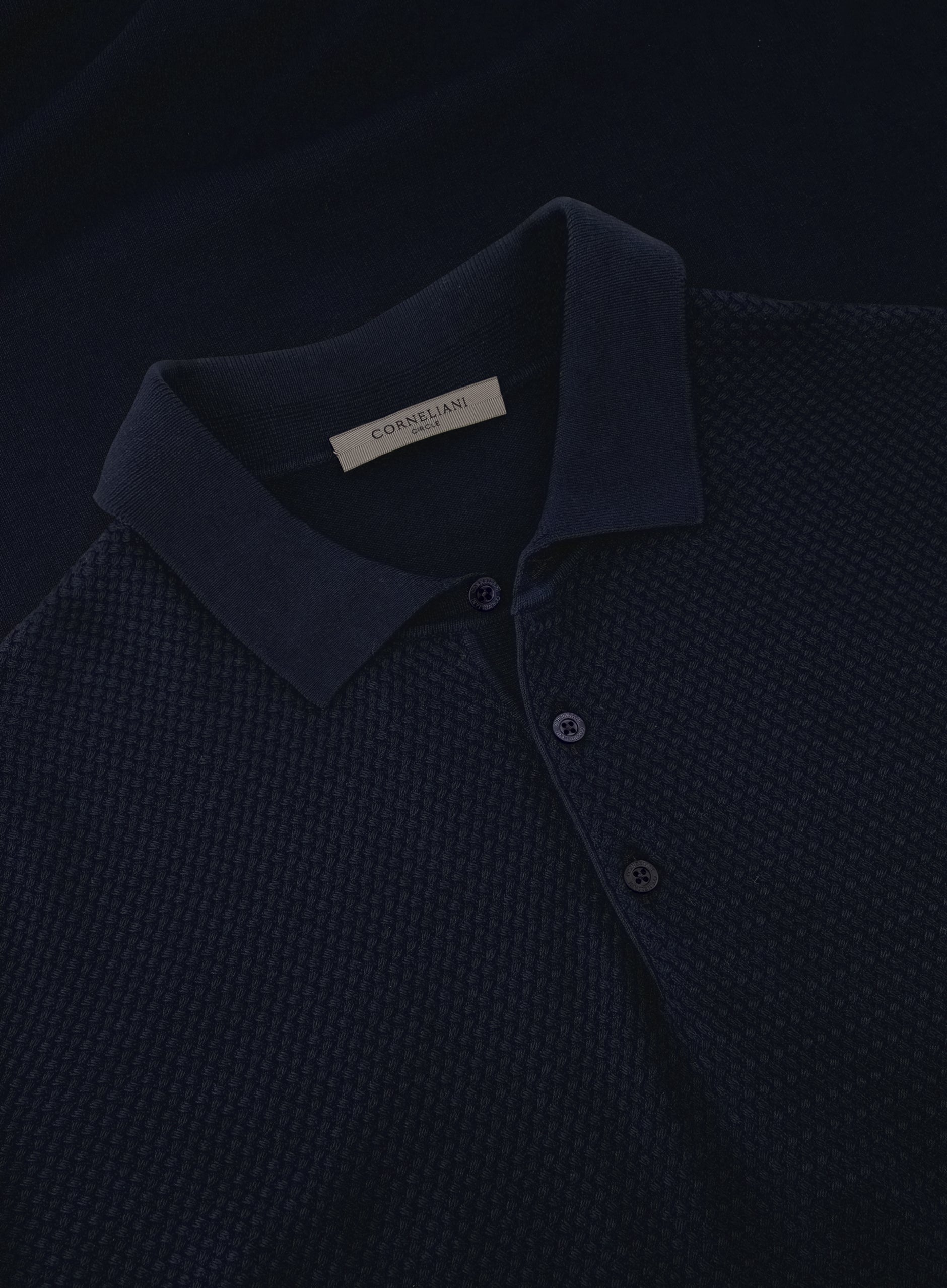 Polo van katoen | BLUE NAVY