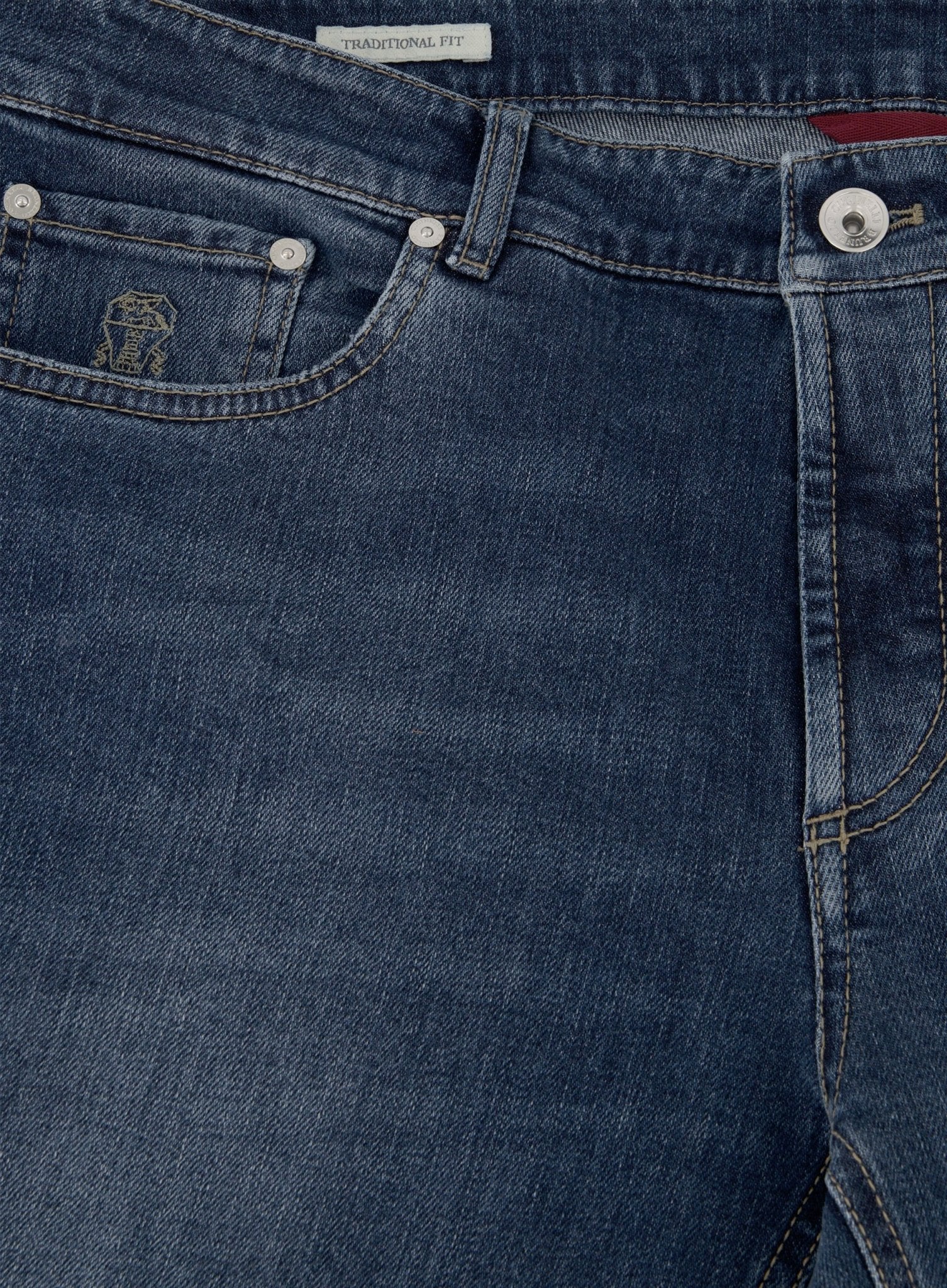 5-pocket jeans | JEANS BLAUW