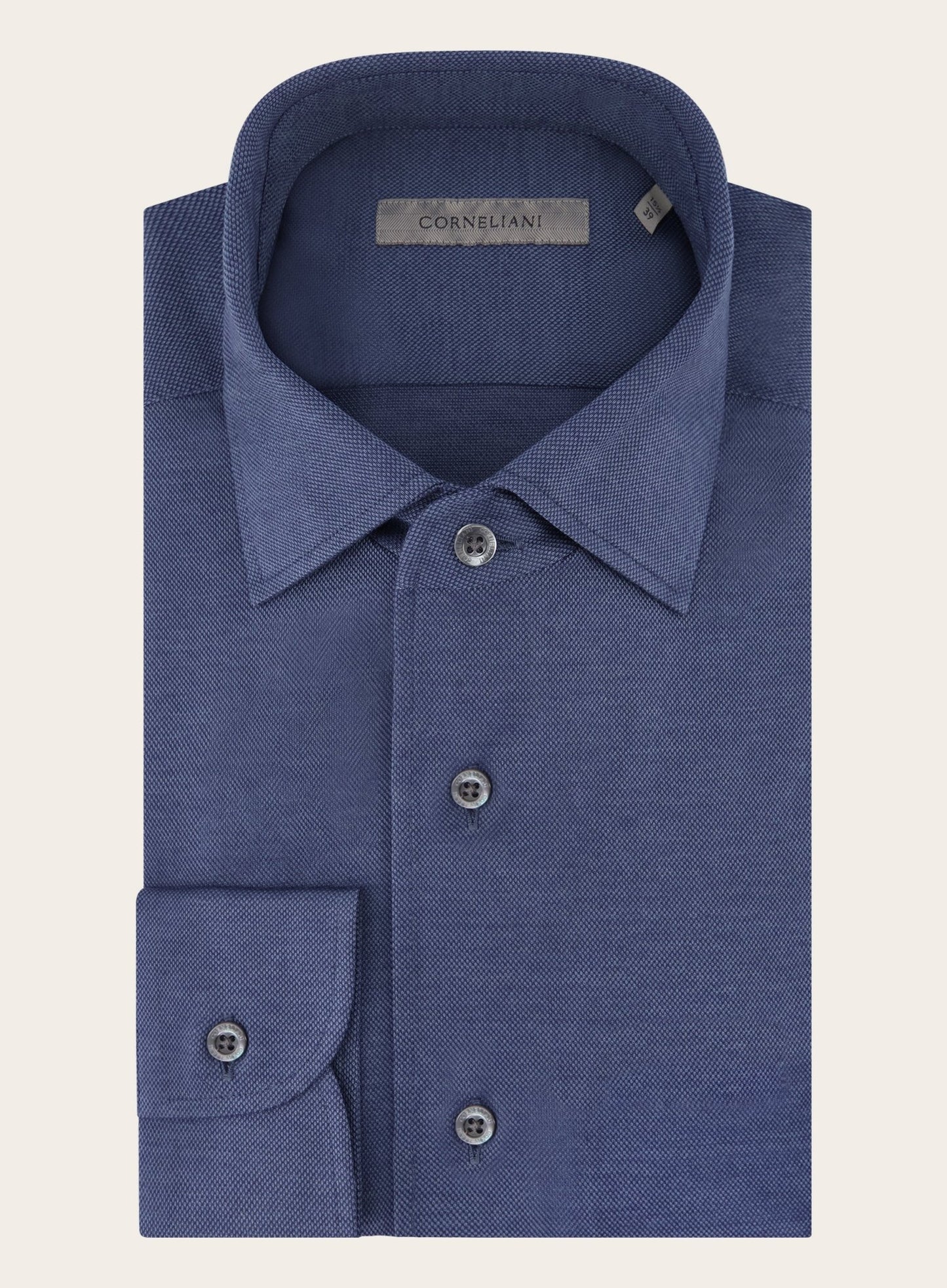 Regular-fit oxford overhemd | Blauw