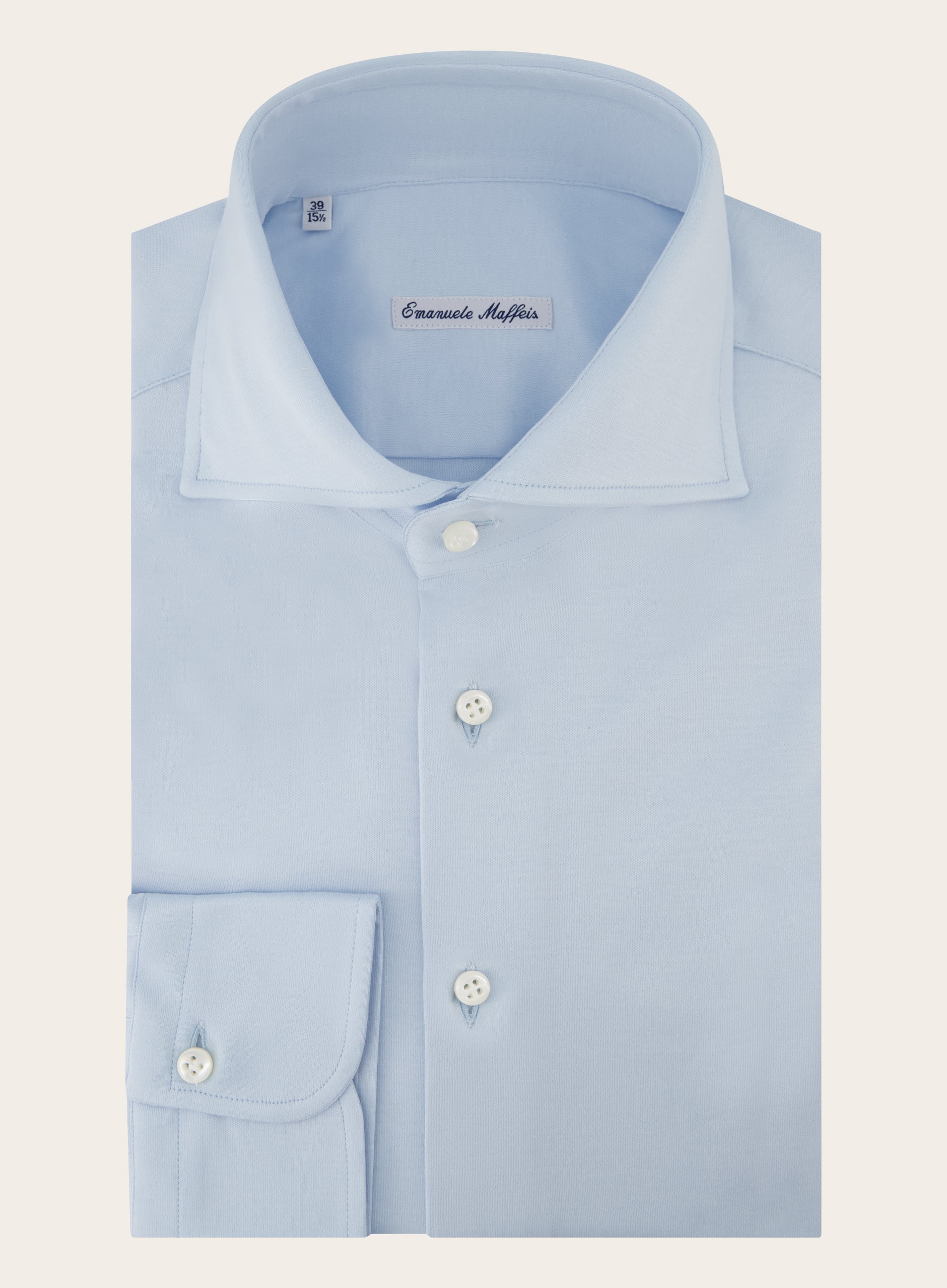 Emanuele Maffeis Regular fit Overhemd Blue Navy OG R