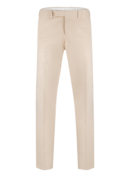 Pantalon van katoen | Beige