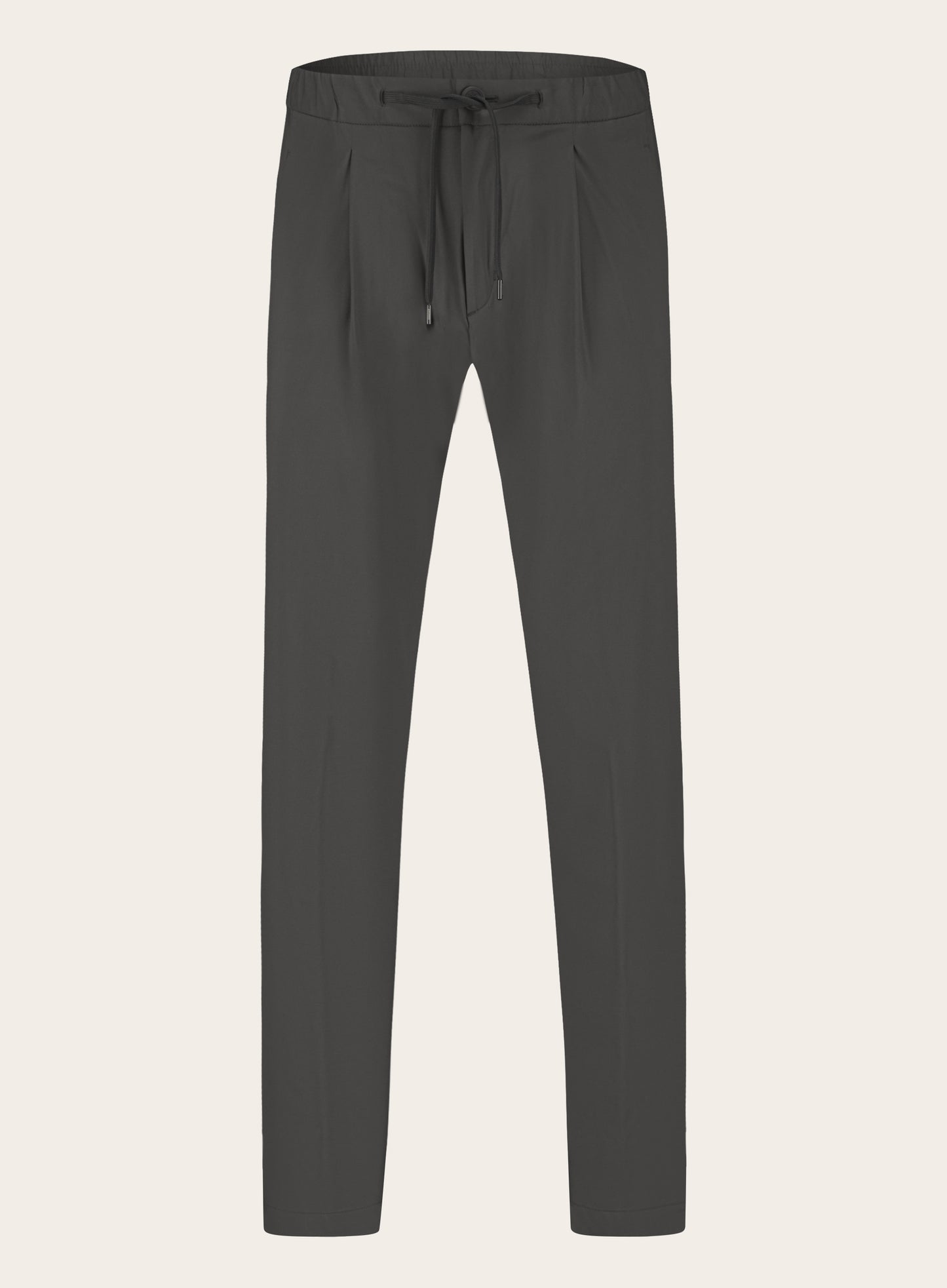 Jog pantalon met stretch | TAUPE