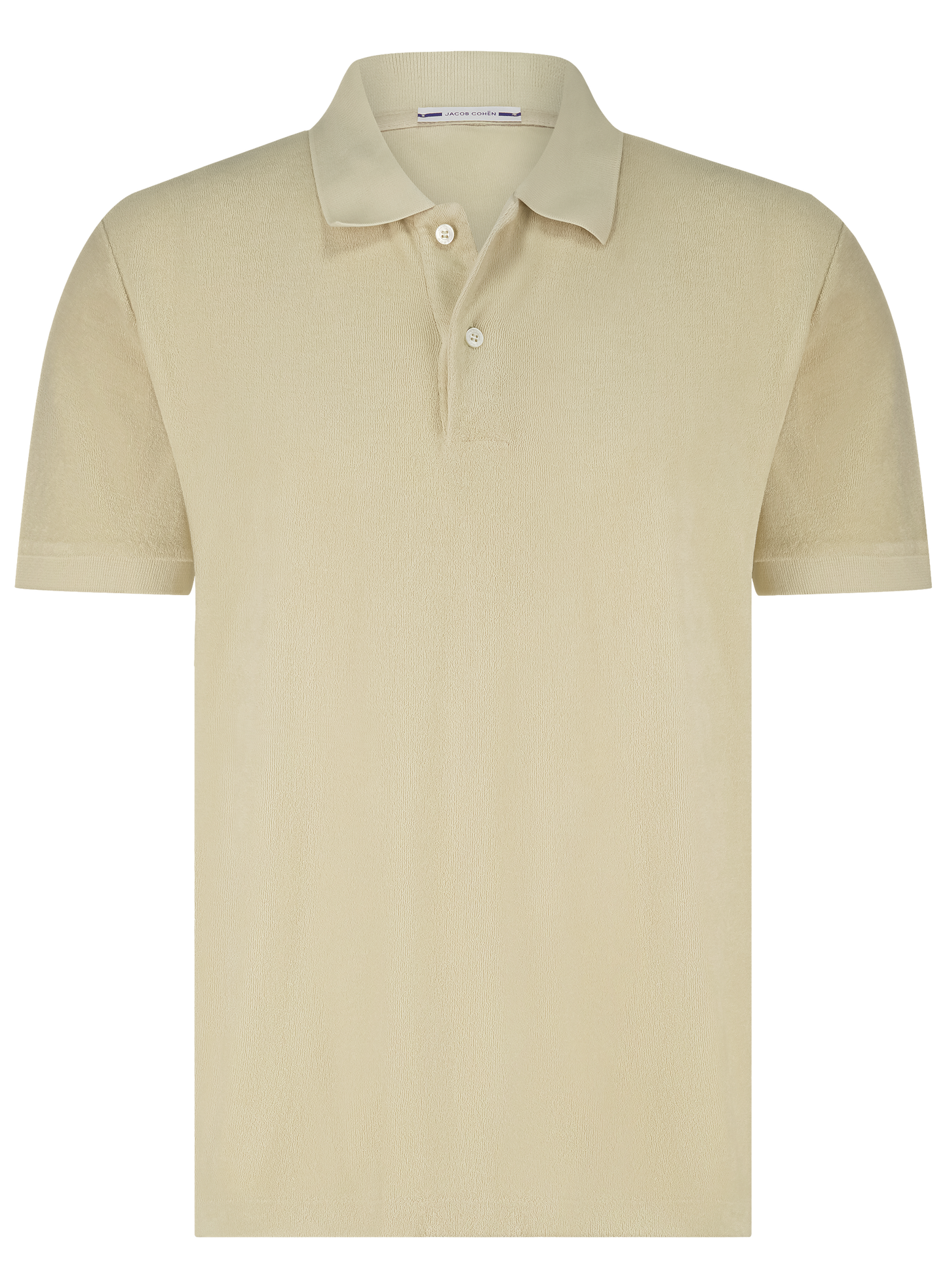 Poloshirt van katoen | Beige