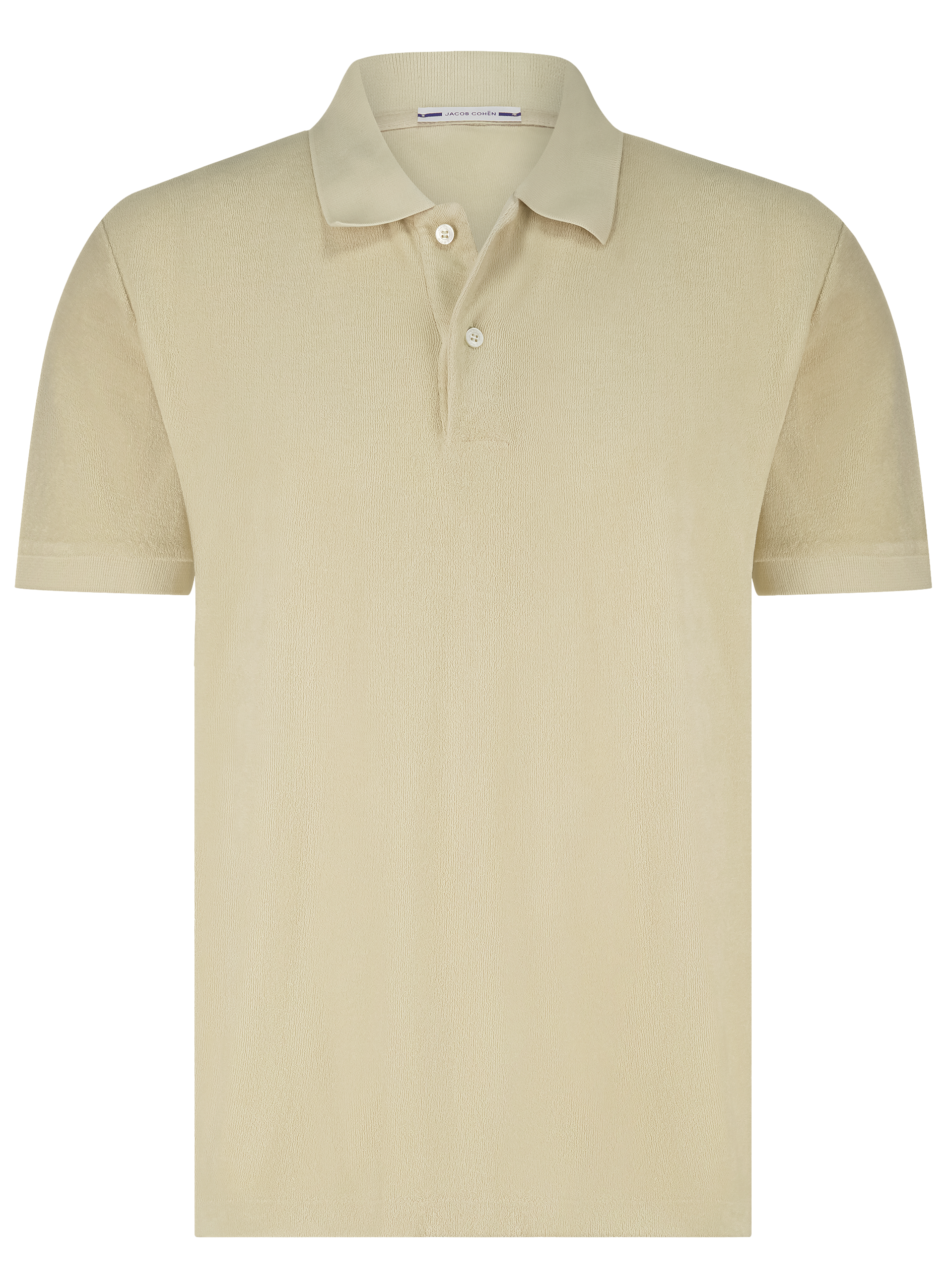 Poloshirt van katoen | Beige