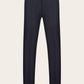Regular-fit flanel pantalon van flanel | BLUE NAVY