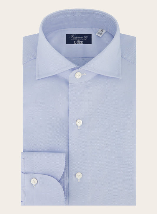 Shirt van katoen | L.Blauw