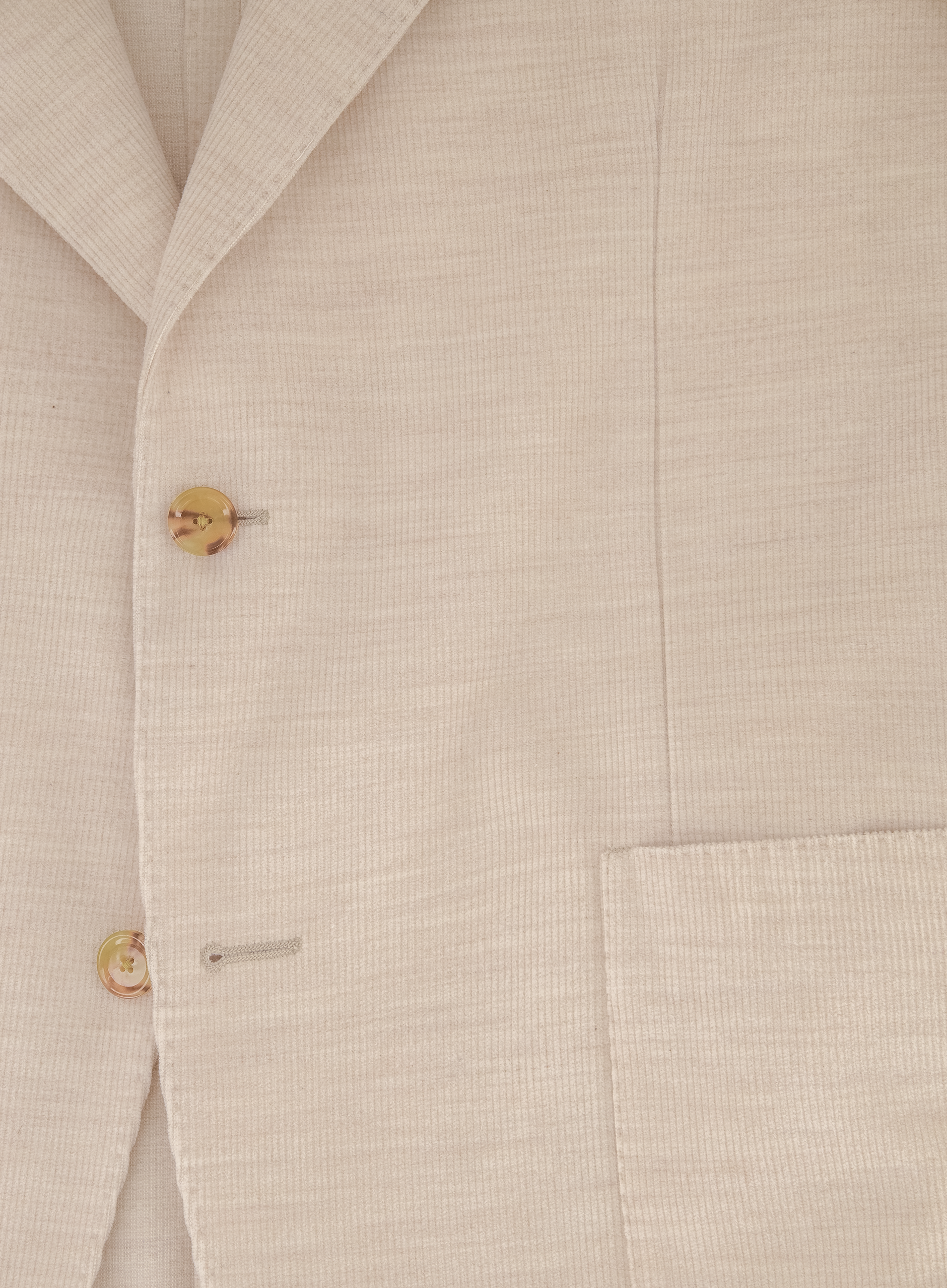 Jasje van katoen en wol | FULL_WIDTH | Beige