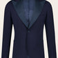 Driedelige tuxedo van wol en mohair | BLUE NAVY