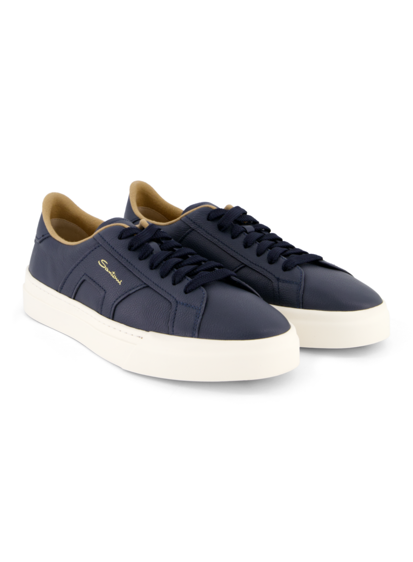 Sneakers van leer | BLUE NAVY